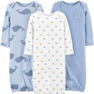 Carter’s Baby Sleeper Gowns | Size 0-3 Months